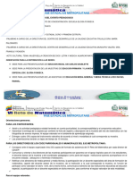 Vi Reto de Matematica Eje Metropolitano Organizacion