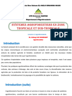 Présentation Cours Systèmes Agroforestiers 2021