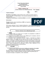 ADA 3. Factores Externos