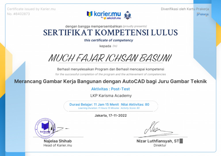 SERTIFIKAT AUTOCAD Hal1 PDF