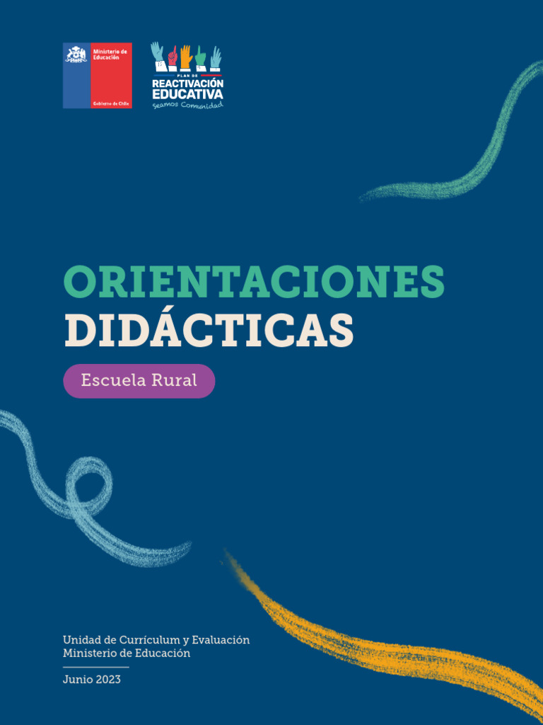 Orientaciones Didacticas Escuela Rural 2023 | PDF | Plan de estudios ...