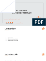 ACTIVIDAD # 2 - Gestion de Residuos