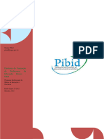 Modelo Relatório Word PIBID - Licenciando