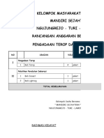 Rab Pengadaan Terop Dan Alat Dekorasi Pokmas Mandiri Sejahtera Ngujungrejo 2024