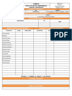 BP-FG-13 Formato Check List de Epp, Herramientas, Equipos y Materiales