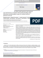 14 The Distance Between The Tibial Tunnel Aperture and Meniscal