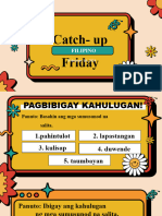 Catch Up Friday Filipino