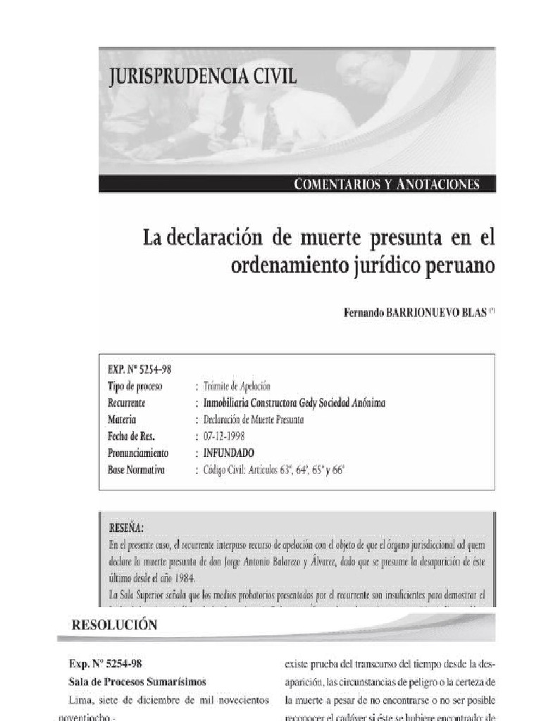 2CDE 12 Comen Muerte Presunta | PDF