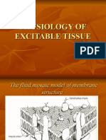 4.1 Physiology of Excitable Tissue