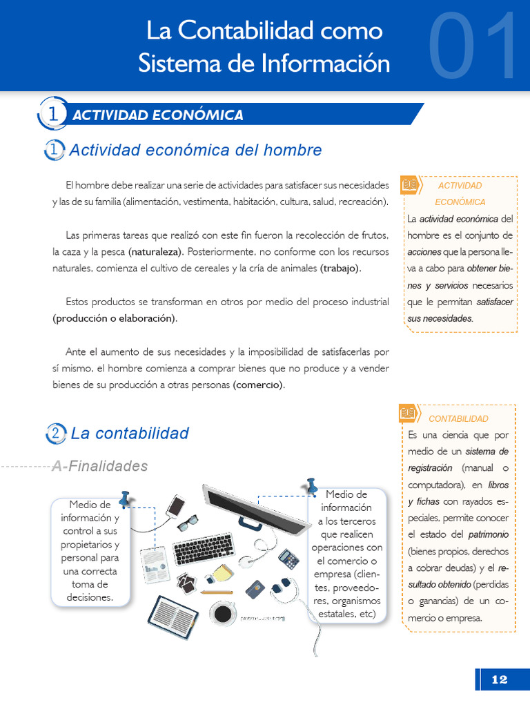La Contabiliad Como Sistema de Informacion | PDF | Contabilidad ...