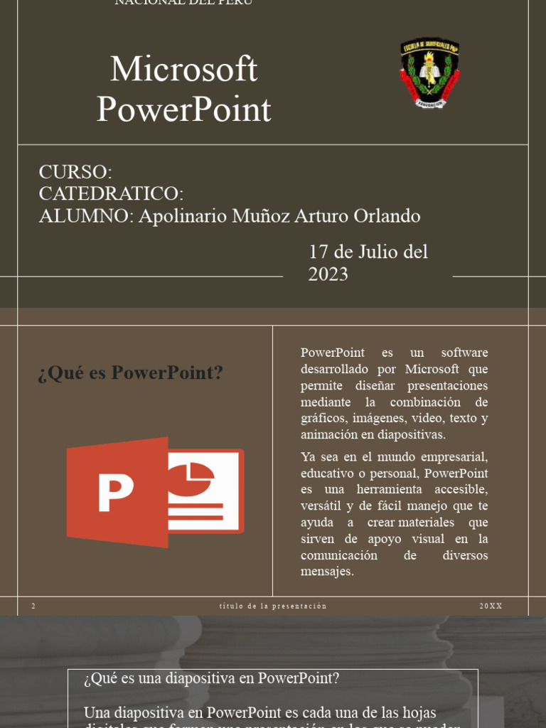 Características y Usos de PowerPoint | PDF | Microsoft PowerPoint ...