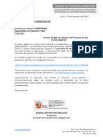 Martha Moyano Envía Oficio A Humberto Abanto