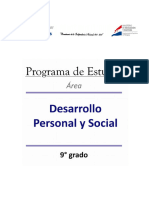 Desarrollo Personal Del 9º Grado