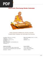 Hindu Calendar-2025 | PDF