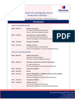 Cronograma de Seminario