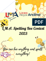 L.M.A. Spelling Bee Contest