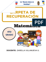 Carpeta de Matemática