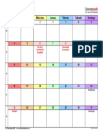 Calendario Diciembre 2023 Espana Horizontal