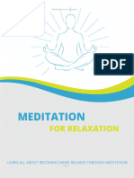 Meditation For Relaxation