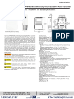 DOWYER Transmisor Temperatura-Humedad