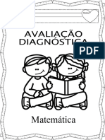 Avaliação Diagnostica MATEMÁTICA 2 PARTE