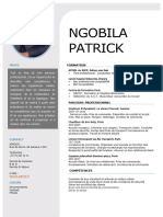 Ngobila Patrick: Profil