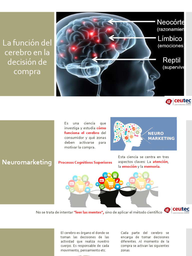 Neuromarketing y decisiones de compra | PDF | Cerebro | Neuropsicología