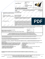 Certificate of Motor Insurance: Direct Chauffeur Line LTD Nelson House, 19 West Street, Carshalton, Surrey, SM5 2PT