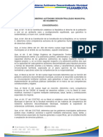 Documento 99 Primera Reforma A La Ordenanza para La Recoleccion y Manejo Integral de Residuos Solidos