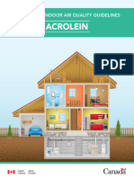 Residential Indoor Air Quality Guidelines For Acrolein