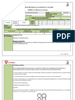 Acta Pactos de Convivencia y Manual de Convivencia