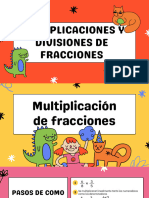 Multiplicación y Dicision de Fracciones