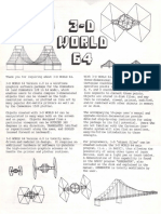 3-D World 64 by Editron Software Systems Advertisement
