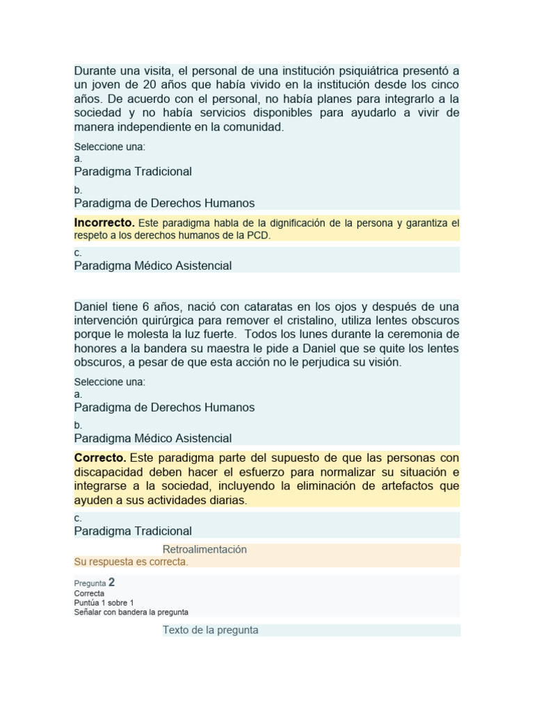 Paradigmas y Discriminación en Discapacidad | PDF | Invalidez ...