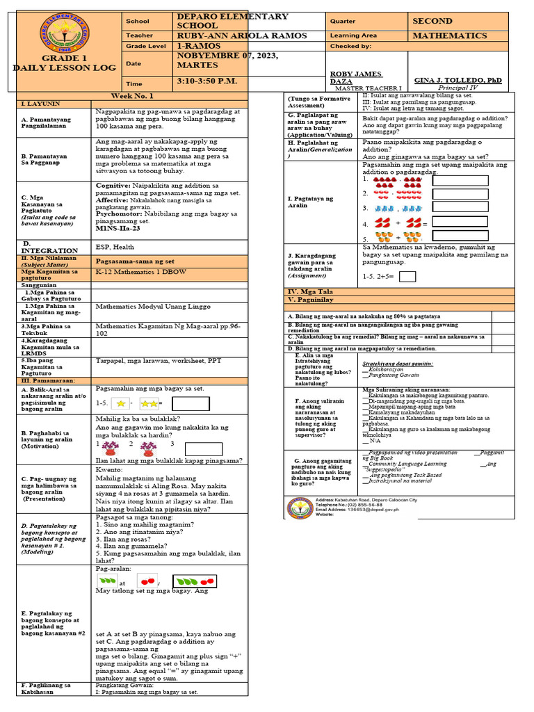 Math Q2w1d2nov7 | PDF