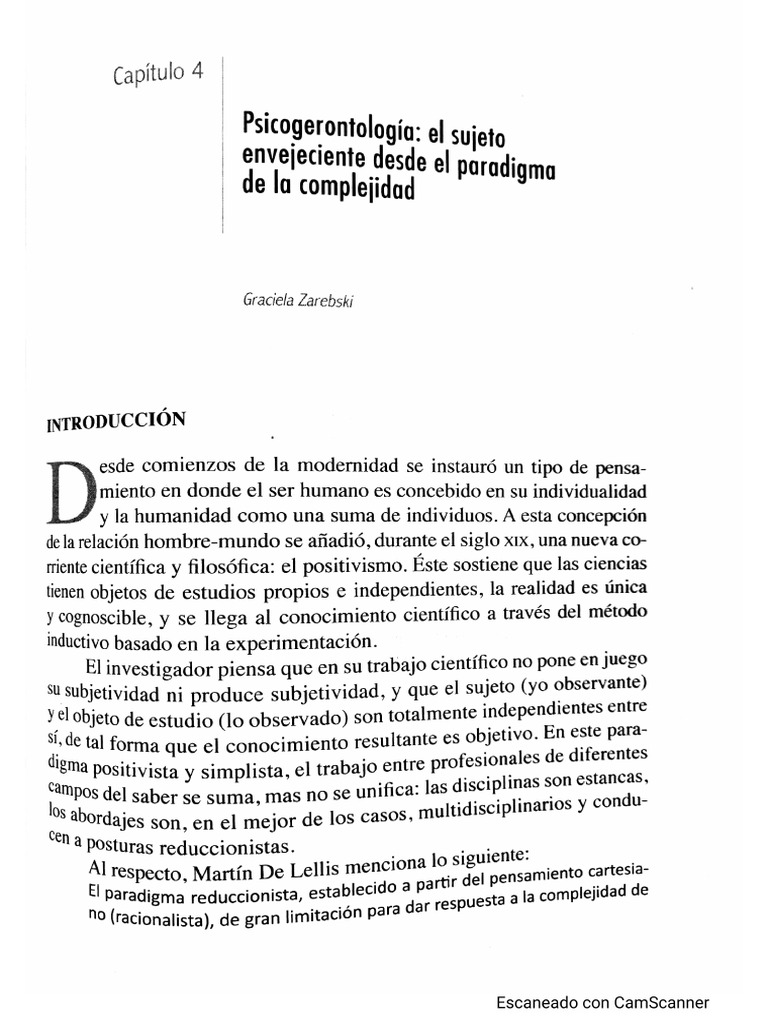El Paradigma de La Complejidad en El Ámbito de La Salud | PDF