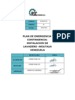 p.sgsst.02 Plan de Emergencia y Contingencia - Instalacion de Lavadero