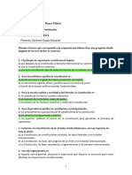 Evaluación - Teoría de La Constitución, Respondido, Petronilo Chicharo Daniel Eduardo.