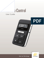 Nucleus 7 CR310 Remote Control User Guide