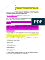 Agentes Públicos - Direito Administrativo