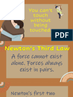 Third Law of Motion
