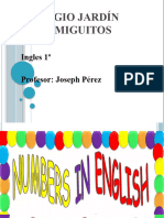 Diapositivas Inglés The Numbers