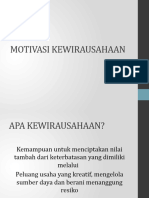 MOTIVASI KEWIRAUSAHAAN STIT At-Taqwa Ciparay