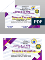 CERTIFICATES (Editable)