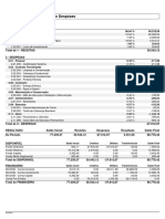 Dom Victorio: Demonstrativo de Receitas e Despesas