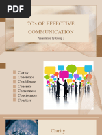 7cs of Effective Communication