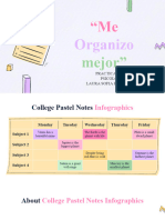 College Pastel Notes Infographics by Slidesgo