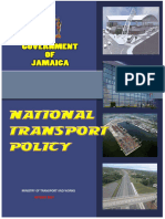 National Transport Policy Jamaica