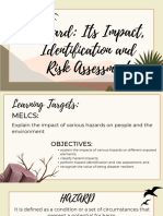 Q3.LESSON 10. Hazard Its Impact Identification and Risk Assessment