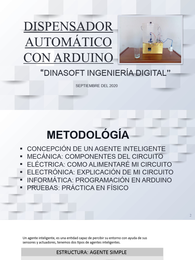 Dispensador Automático con Arduino | PDF